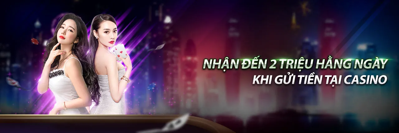 Thưởng Nạp Lại Hàng Ngày Casino lucky88